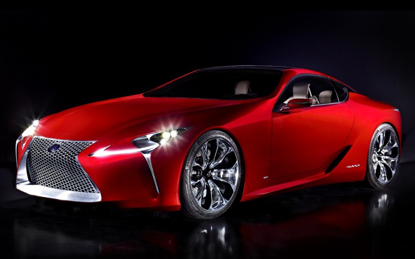 2012款雷克萨斯 LF-LC Sports Coupe Concept跑车桌面壁纸