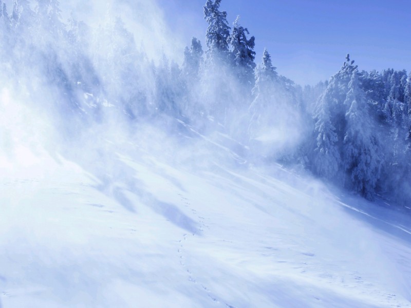 滑雪运动桌面壁纸