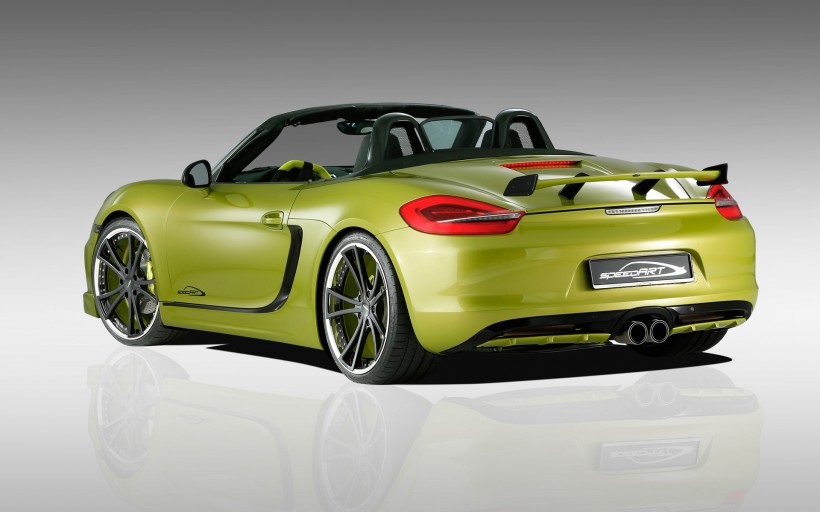 2012款保时捷Boxster SP81-R汽车桌面壁纸
