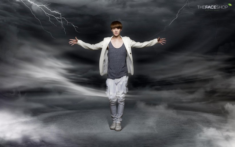 EXO-K 菲诗小铺 The Face Shop桌面壁纸