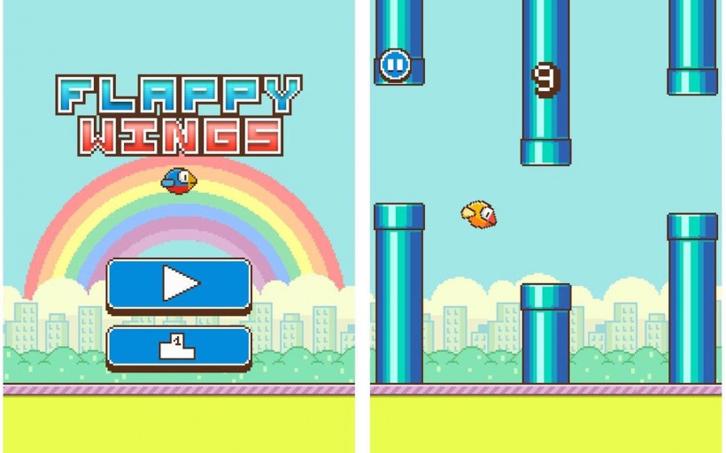 flappy bird游戏桌面壁纸