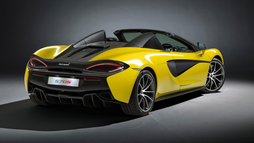 2018迈凯轮蜘蛛570S Spider桌面壁纸